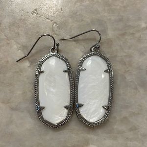 Kendra Scott Elle Earrings in White